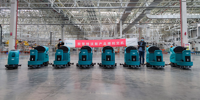 TVX Bodenschrubbmaschinen gewinnen das Vertrauen der Dongfeng Nissan Factory